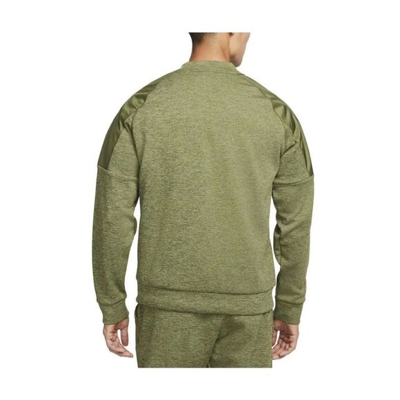 Nike Therma-FIT Men's Training Full-Zip Bomber Jacket Green - Picture 2 of 15